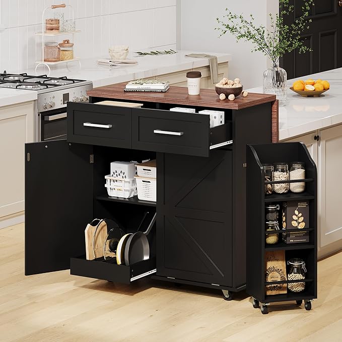 Ball & Cast Farmhouse Kitchen Island by BallCast