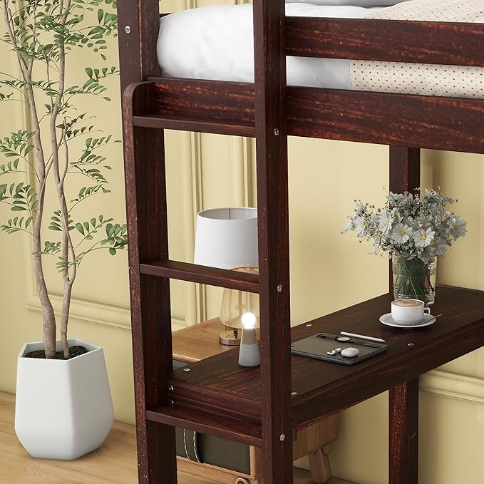HomSof Modern Twin Loft Bed - Image 4
