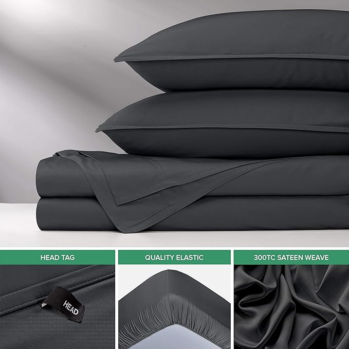 King Sheets by Pure Bamboo, Genuine 100% Organic Viscose Derived from Bamboo - Image 6