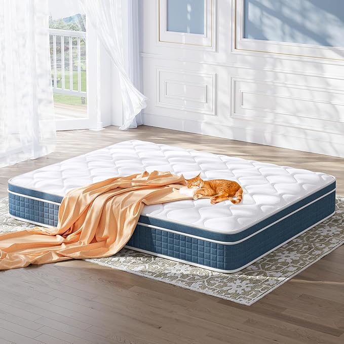 Twin XL Mattress, 10 Inch Hybrid Mattress Twin XL - Image 6