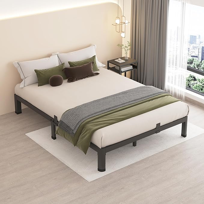 MAF 10 Inch Full Size Metal Platform Bed Frame - Image 5