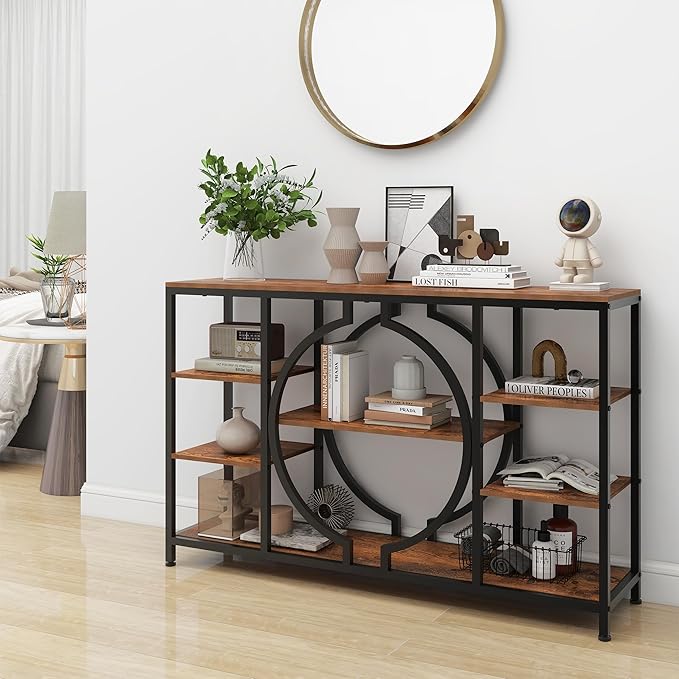 GiftGo 47" Industrial Console Tables - Image 6