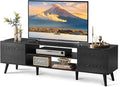 WLIVE TV Stand for 65 70 inch TV, Entertainment Center by WLIVE