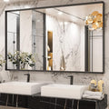 Keonjinn 60 x 36 Inch Black Bathroom Mirrors by Keonjinn