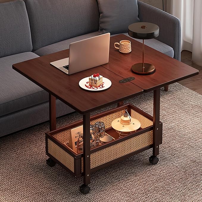 C-Shaped End Table, Sofa Side Table by LANBVIELT