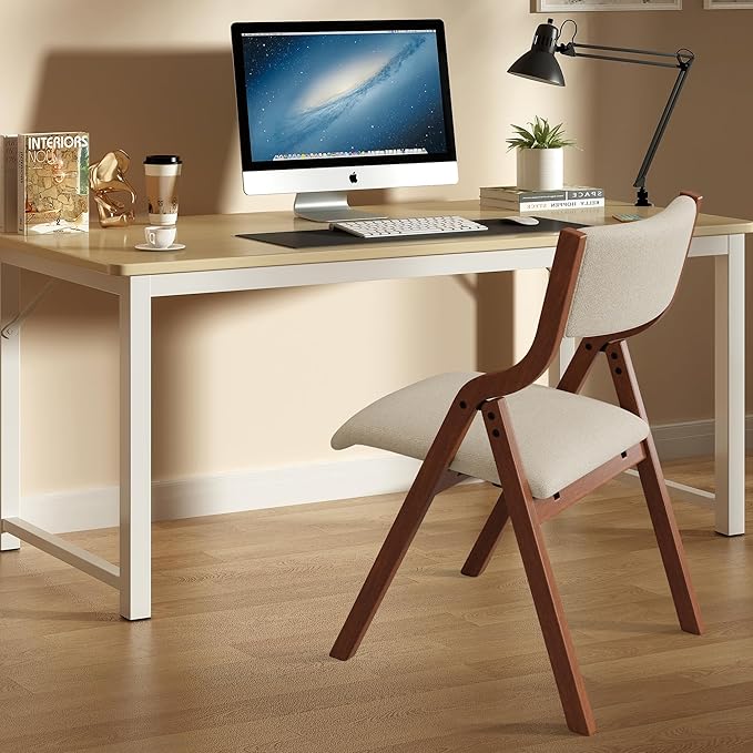 Ball & Cast Upholstered Folding Chairs Set of 2 - Image 3