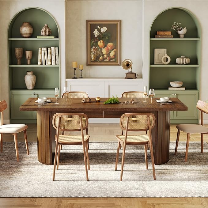 1Easylife 78.74 Inches Long Dining Table - Image 2