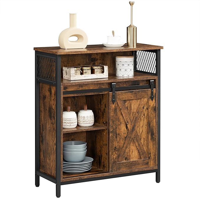 VASAGLE Buffet Cabinet, Coffee Bar Storage Cabinet, Sideboard by VASAGLEbySONGMICSHOME