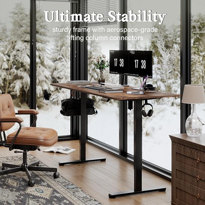Monomi Electric Standing Desk, 71 x 31.5 inches Height Adjustable, Ergonomic - Image 8