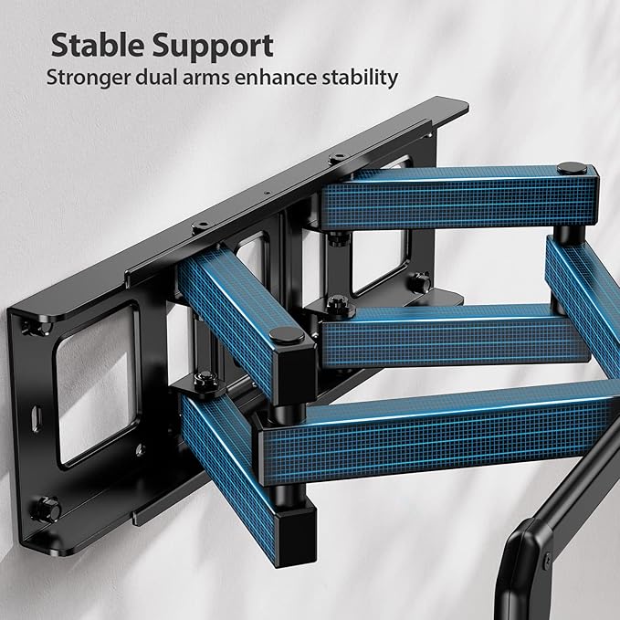 Pipishell Full-Motion TV Wall Mount - Image 6