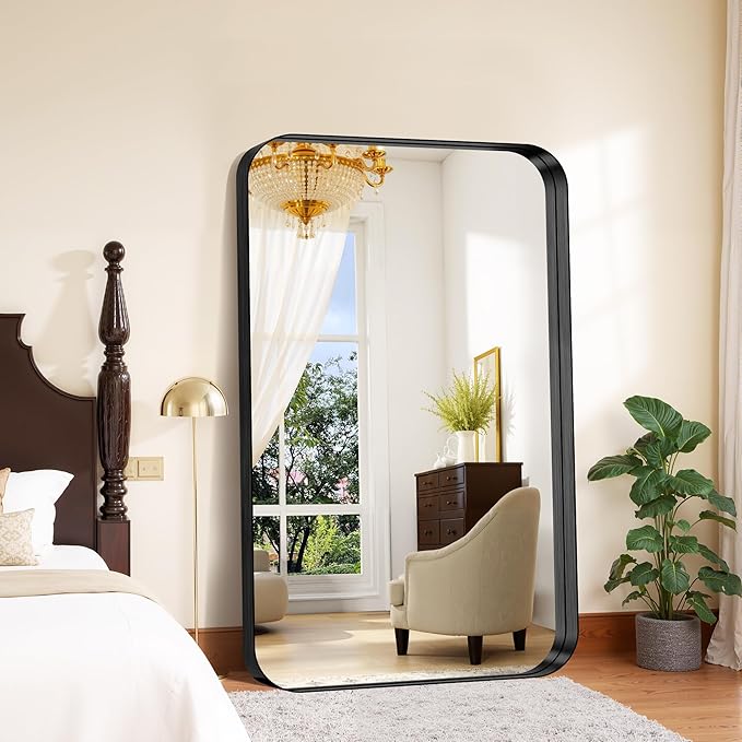 FORBATH 60x36 Inch Large Bathroom Mirror - Image 5