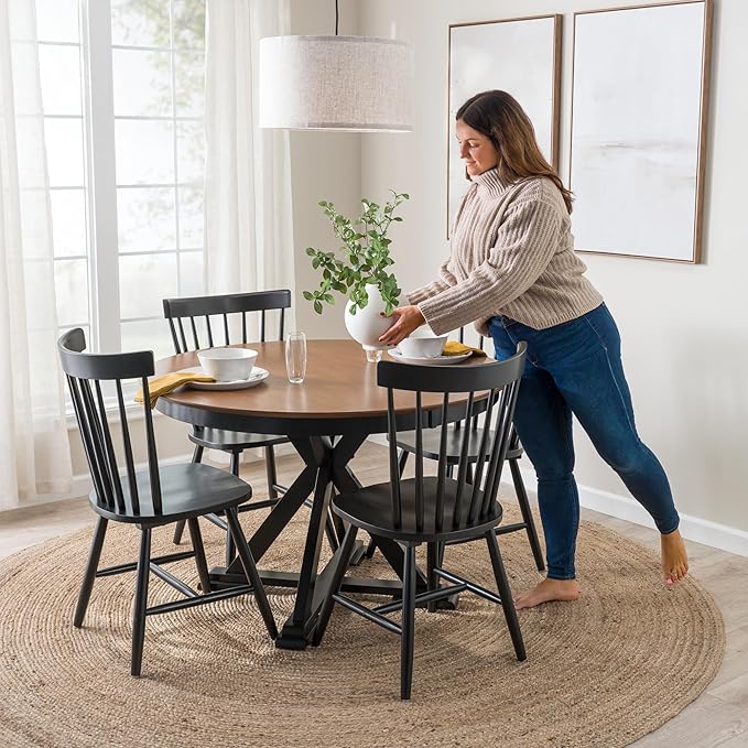 Bush Furniture Round Dining Table Set - Image 3