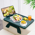 SINWANT Couch Arm Table Tray, Bamboo Sofa Arm Clip on Table, Foldable Couch by SINWANT