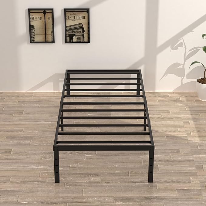 18 Inch Twin XL Bed Frames, Metal Platform Twin XL Bed Frame - Image 2