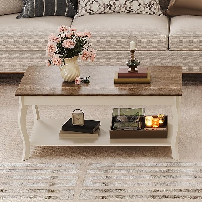 ChooChoo Coffee Table, Rustic Center Table - Image 2
