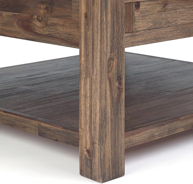 SIMPLIHOME Monroe Square Coffee Table - Image 8