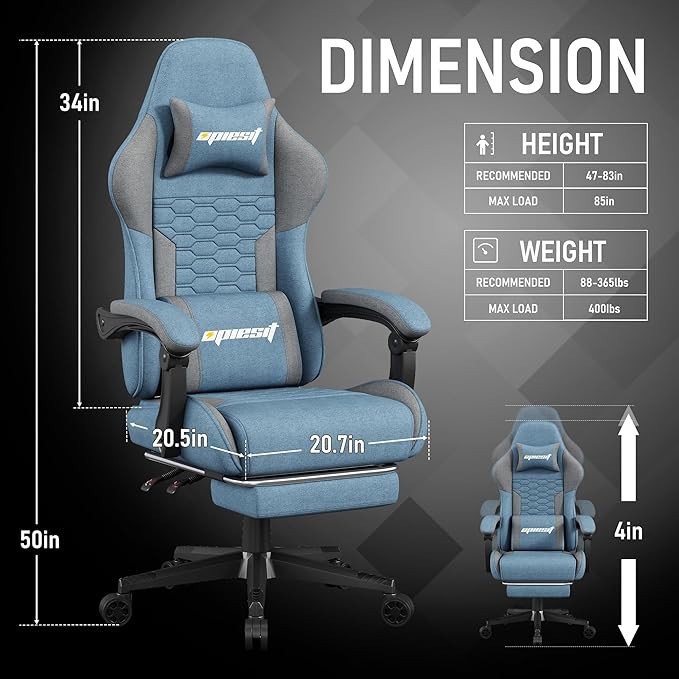 Gaming Chair, Computer Chairs for Adults - Image 3