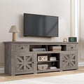 DWVO Farmhouse TV Stand for 75/80 Inches TVs, Entertainment Centers Furniture by DWVO