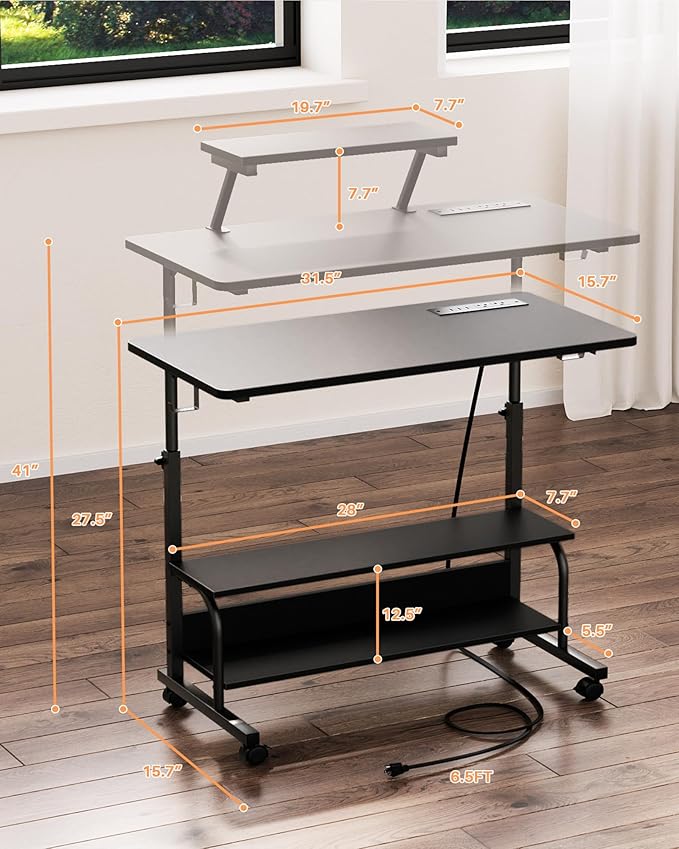 Height Adjustable Standing Desk - Image 3