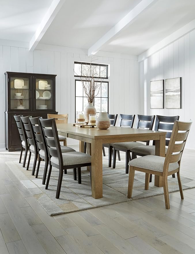 Signature Design by Ashley Galliden Urban Armless Upholstered Dining Chair - Image 9