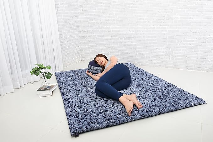 Leewadee - Foldable Floor Mattress - Japanese Roll Up Futon -Trifold Tatami - Image 3
