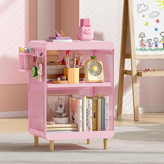 Kids Nightstand, Kids Bedside Table, Teen Girls Night Stand, Toddler Night Stand - Image 8