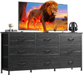 WLIVE 54''W Dresser for Bedroom, 65 inch TV, Wide Chest of Drawers by WLIVE