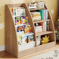 4 Tier Kids Bookshelf, 4 Layer Sling Kids Book Shelf by FFBCFDKFurnitureSet