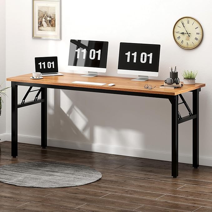 Need Computer Desk Office Desk 62 inches Folding Table - Image 6