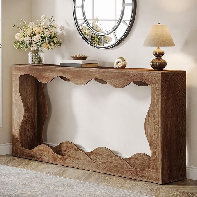 Tribesigns 63 Inches Farmhouse Console Table - Image 7