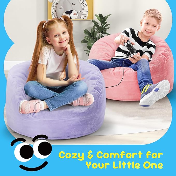 Hobestluk Bean Bag Chairs 2.5FT Bean Bag Chair - Image 6