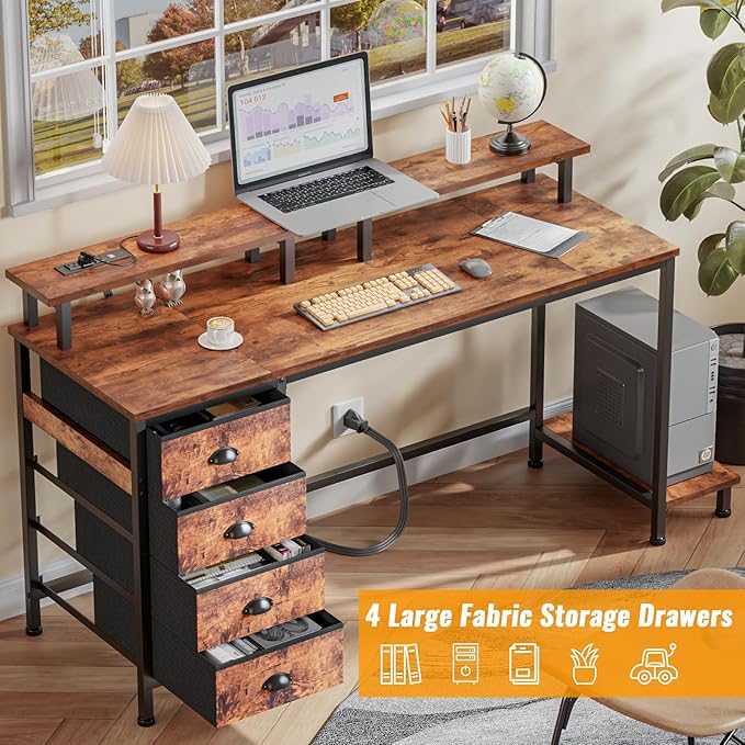 Furologee 55 Inch Computer Desk Gaming - Image 4