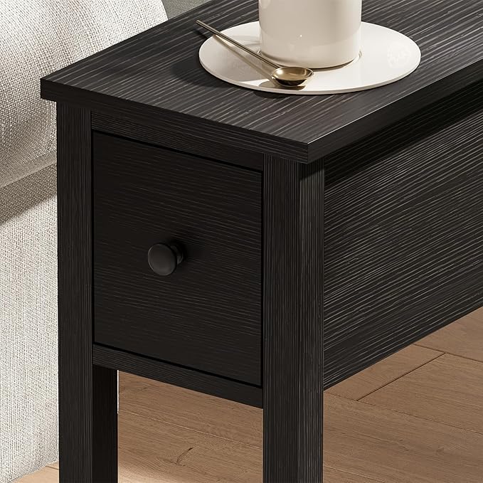 ChooChoo Narrow End Table, Small Side Table - Image 6