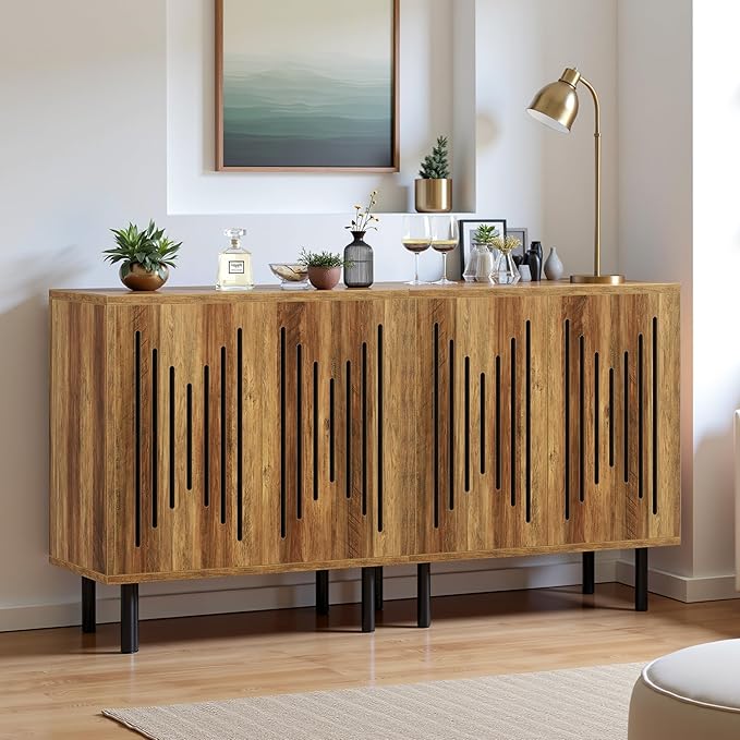 59" Sideboard Buffet Cabinet - Image 7