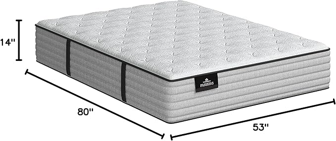 Kingsdown Passions Aspiration 14" Plush Hybrid Mattress, Full XL - Image 2