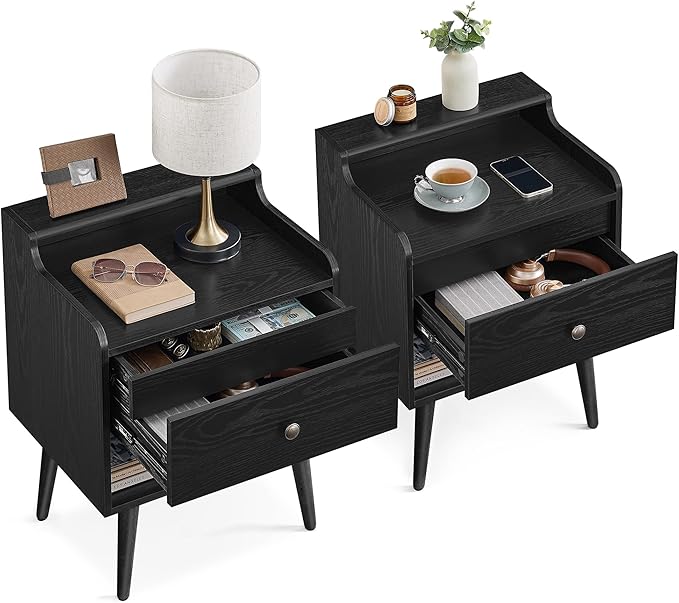 VASAGLE Nightstands, Bedside Tables by VASAGLEbySONGMICSHOME
