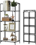 Crofy No Assembly Folding Bookshelf by Crofy