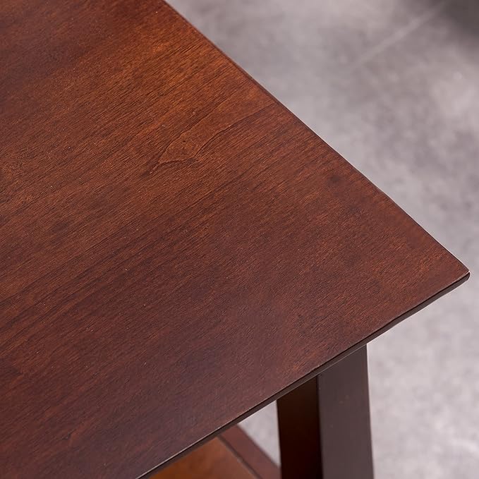 Delton 24 in. Solid Wood Recliner Wedge Side End Side Table - Image 8
