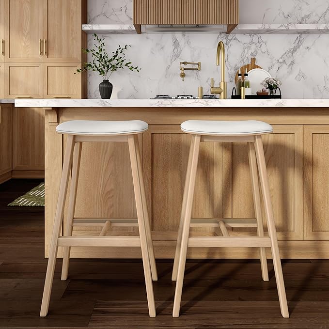 Plank+Beam Beryl Bar Height Stool - Image 3