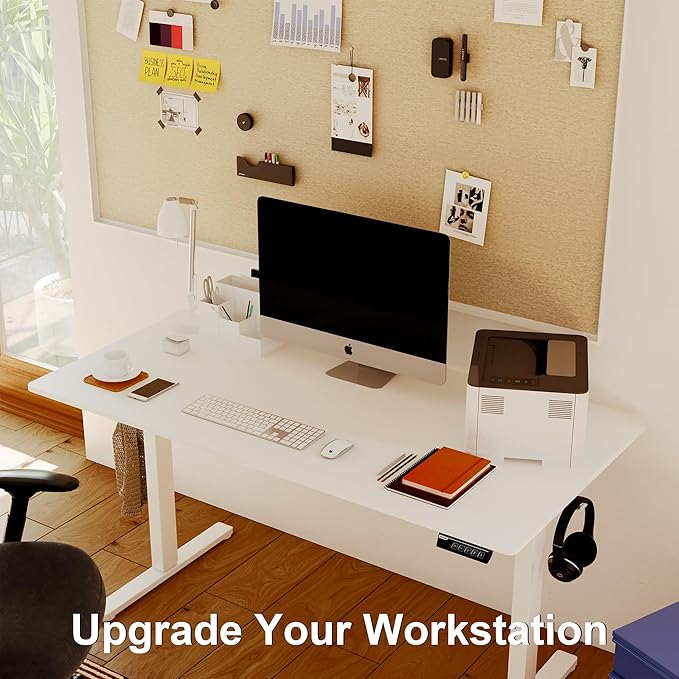 Monomi Electric Standing Desk, 47.2 Inch Height Adjustable Sit Stand Up - Image 4
