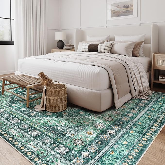 zesthome 6x9 Area Rug, Super Soft Washable Rugs - Image 7