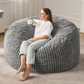 Hobestluk 5ft Bean Bag Chairs for Adults Large Beanbag Chair by YourHomeDeservesMore