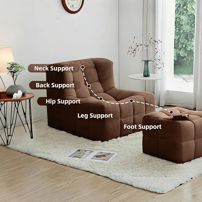 Bean Bag Chair - Memory Foam Bean Bag Chair - Image 4