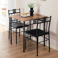VECELO 3-Piece Small Kitchen Dining Table Set by VECELO