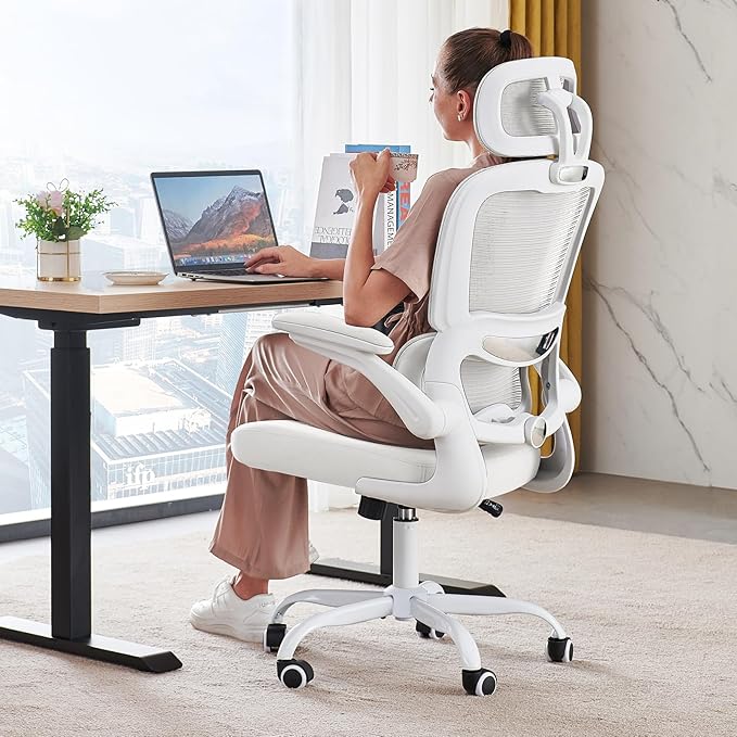 TRALT Office Chair Ergonomic Desk Chair, 330 LBS Home Mesh Office Desk Chairs by TRALT
