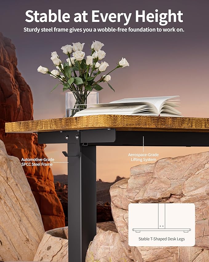 Standing Desk Electric Adjustable Computer Desk-Stand up Desk Office Gaming - Image 5