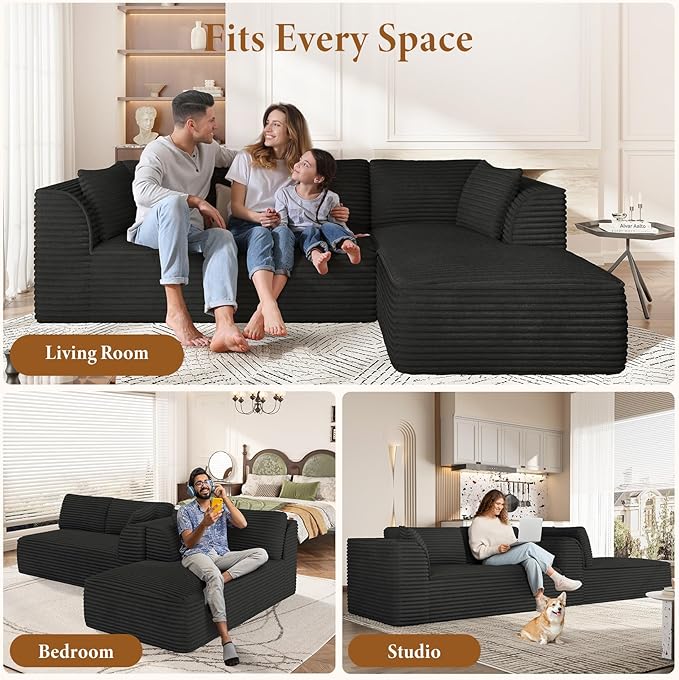 Vesgantti 106" Modular Sectional Sofa - Image 7