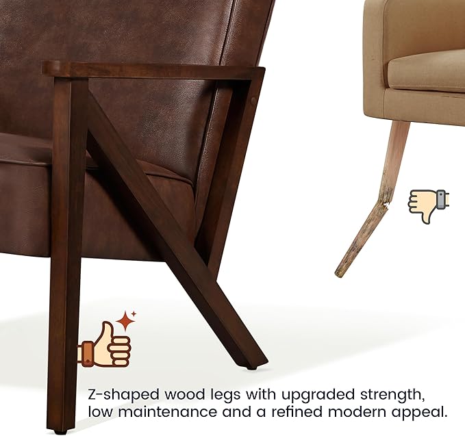 Yaheetech Accent Chair, Armchair - Image 8