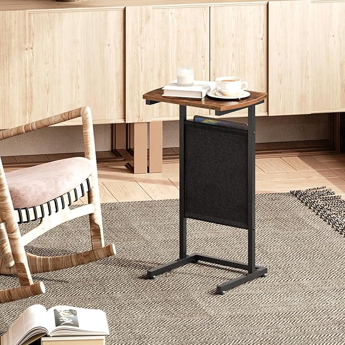 HOOBRO C Shaped End Table Set of 2, Small Side Table - Image 8
