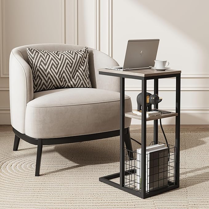 Vagusicc C Shaped End Table - Image 7